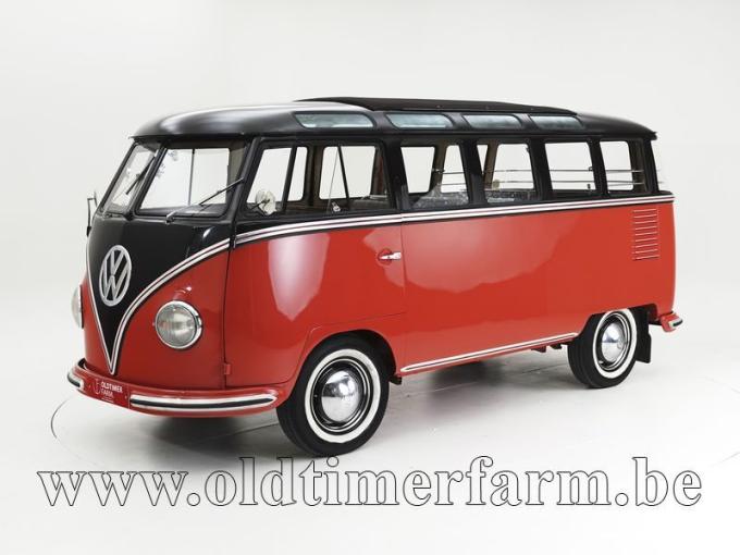 Volkswagen Combi T1 Samba 23 Windows '56 CH9611 de 1956