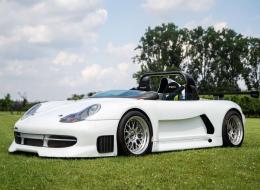 Porsche Boxster 'ultra- light' racing car