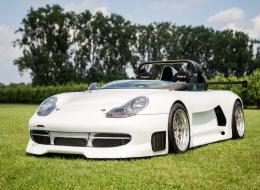 Porsche Boxster 'ultra- light' racing car