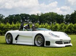 Porsche Boxster 'ultra- light' racing car