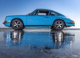 Porsche 911 S 1970 Coupé Pastel Blue