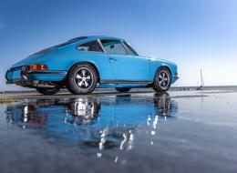 Porsche 911 S 1970 Coupé Pastel Blue