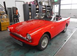 Sunbeam Alpine roadster (très beau!)