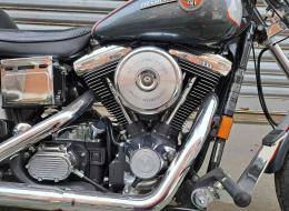 Moto Harley Davidson Dyna Wide Glide 90 ème anniversaire