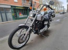 Moto Harley Davidson Dyna Wide Glide 90 ème anniversaire