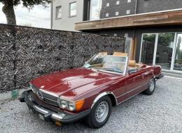 Mercedes-Benz SL 380 SL Orient red