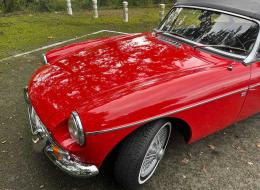 MG B roadster overdrive