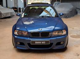 BMW M3 E46 Coupé BVM Bleu Topaze / 35K€ de factures !