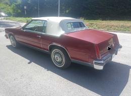 Cadillac Eldorado biarritz cabriolet 1985