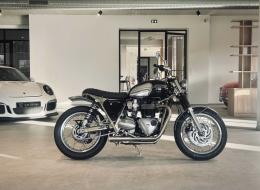 Moto Triumph FCR Triumph Bonneville T120 Ride & Chrome