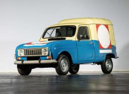 Renault 4 F4 électrique fourgonnette Darty