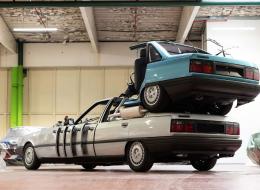 Renault 21 ex - film Lévy et Goliath