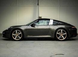 Porsche 992 .1 Targa 4S *Vert Aventurine / Cuir Vert*