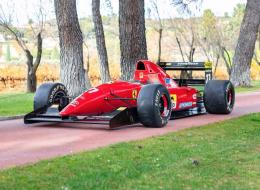 Proto/compétition Monoplace Ferrari F92A Formule 1 de Jean Alesi
