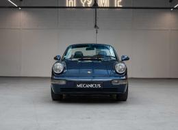Porsche 964 Carrera 4 Cabriolet BVM *Marineblau metallic /