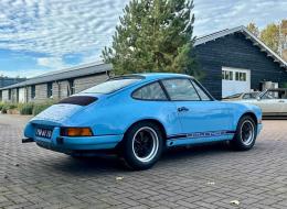 Porsche 911 E Bleu Gulf Coupé