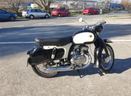 Moto Lube-NSU Renn 125 TR de 1962