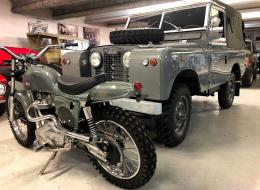 Moto Triumph Metisse MK3 Steeve mcqueen desert racer 