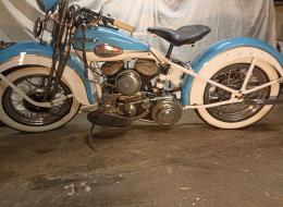Moto Harley Davidson WL de 1943
