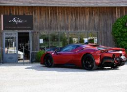 Ferrari SF 90 Peinture Atelier *Rosso Coburn* 