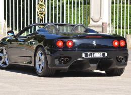 Ferrari 360 Modena Spider boite de vitesse m&eacute;canique 6 rapports