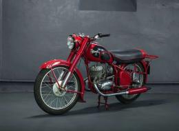 Moto Peugeot 176 TC4  de 1952
