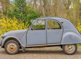 Citroen 2 CV AZL 18.000km d'origine jamais restaur&eacute;e 