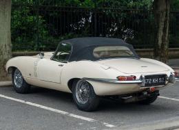 Jaguar Type E 3,8L cabriolet de Bernard Consten