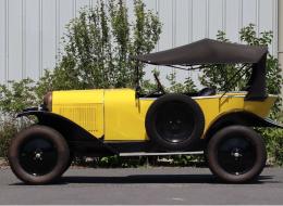 Citroen 5 HP Torpédo 3 places décalées