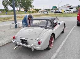 MG A cabriolet