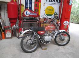 Moto yamaha MINI ENDURO 50 FT 1