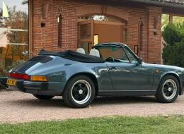 Porsche 911 3.2 G50 Cabriolet SONAUTO DOSSIER COMPLET