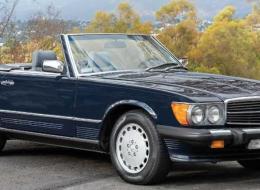 Mercedes-Benz SL 560 SL Bleu Nuit