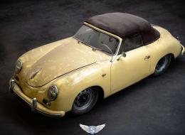 Porsche 356 Pre A Cabrio Knickscheibe '54 1500 Super