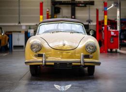 Porsche 356 Pre A Cabrio Knickscheibe '54 1500 Super