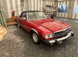 Mercedes-Benz SL 380 Cabriolet 1985 type 107  Bobby Ewing Look