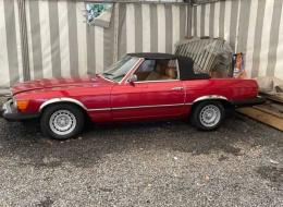 Mercedes-Benz SL 380 Cabriolet 1985 type 107  Bobby Ewing Look